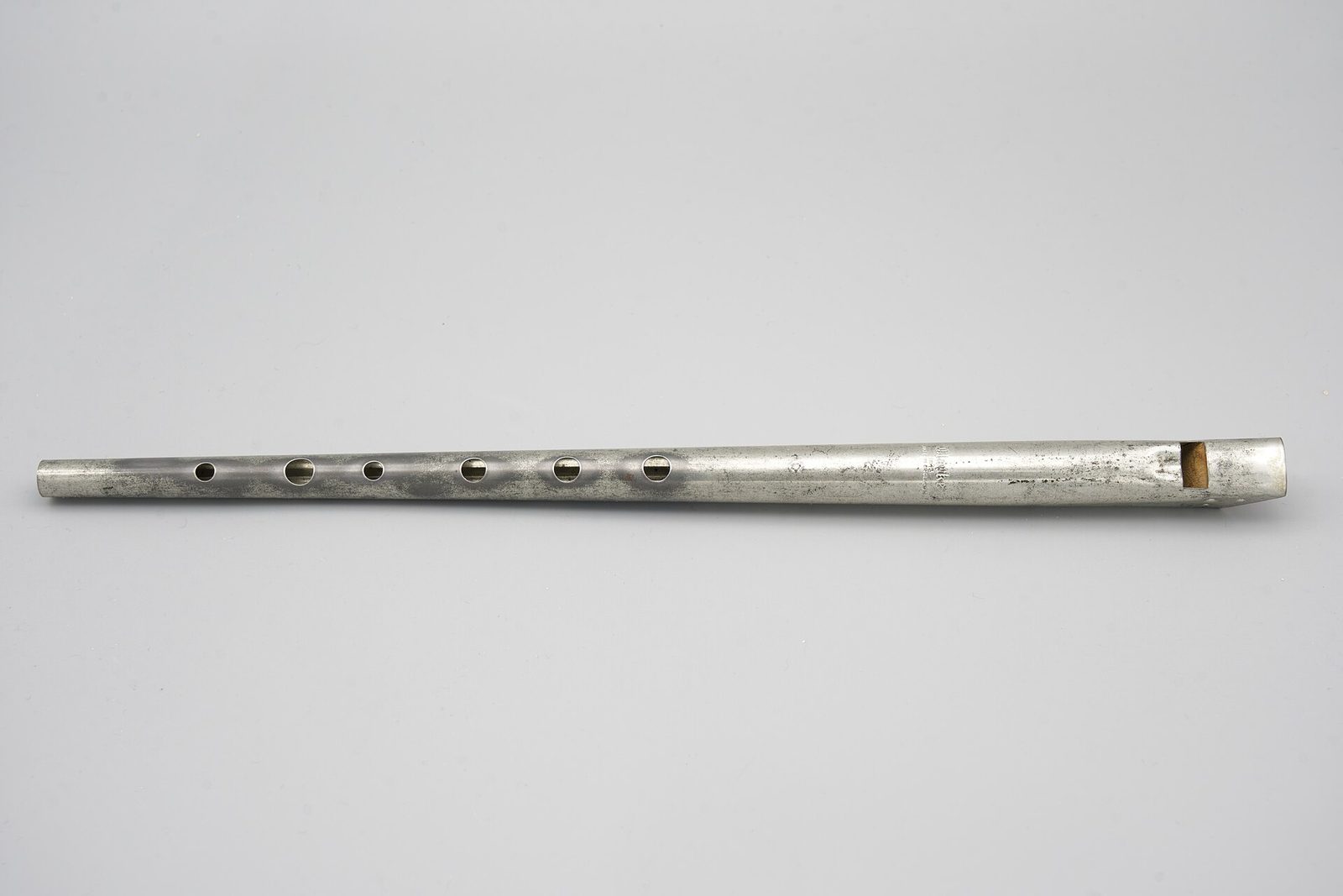 A tin whistle